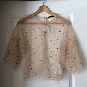 Beautifully Detailed Zara Top